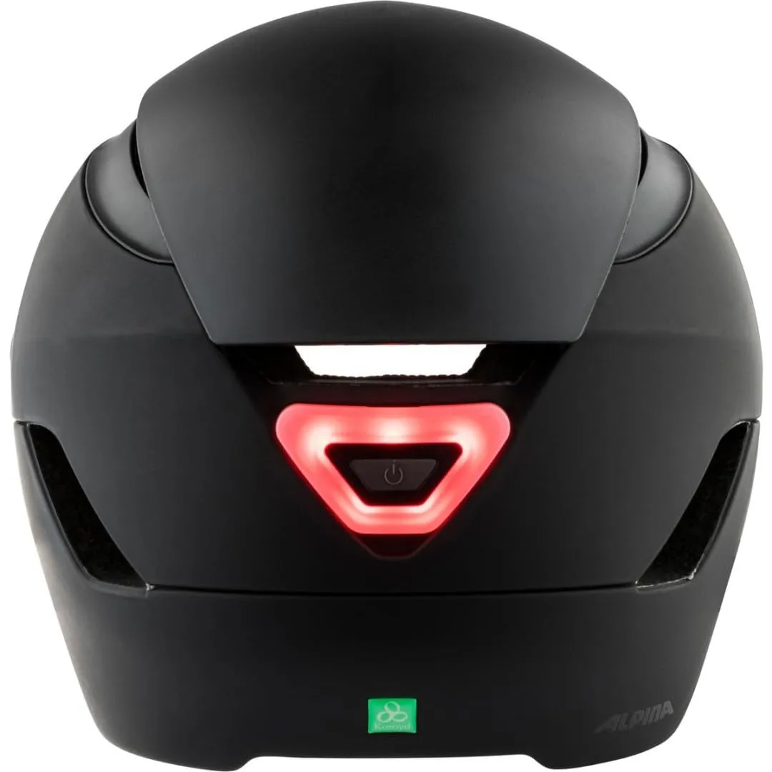 Alpina Altona M casco bici black stealth matt Koroyd