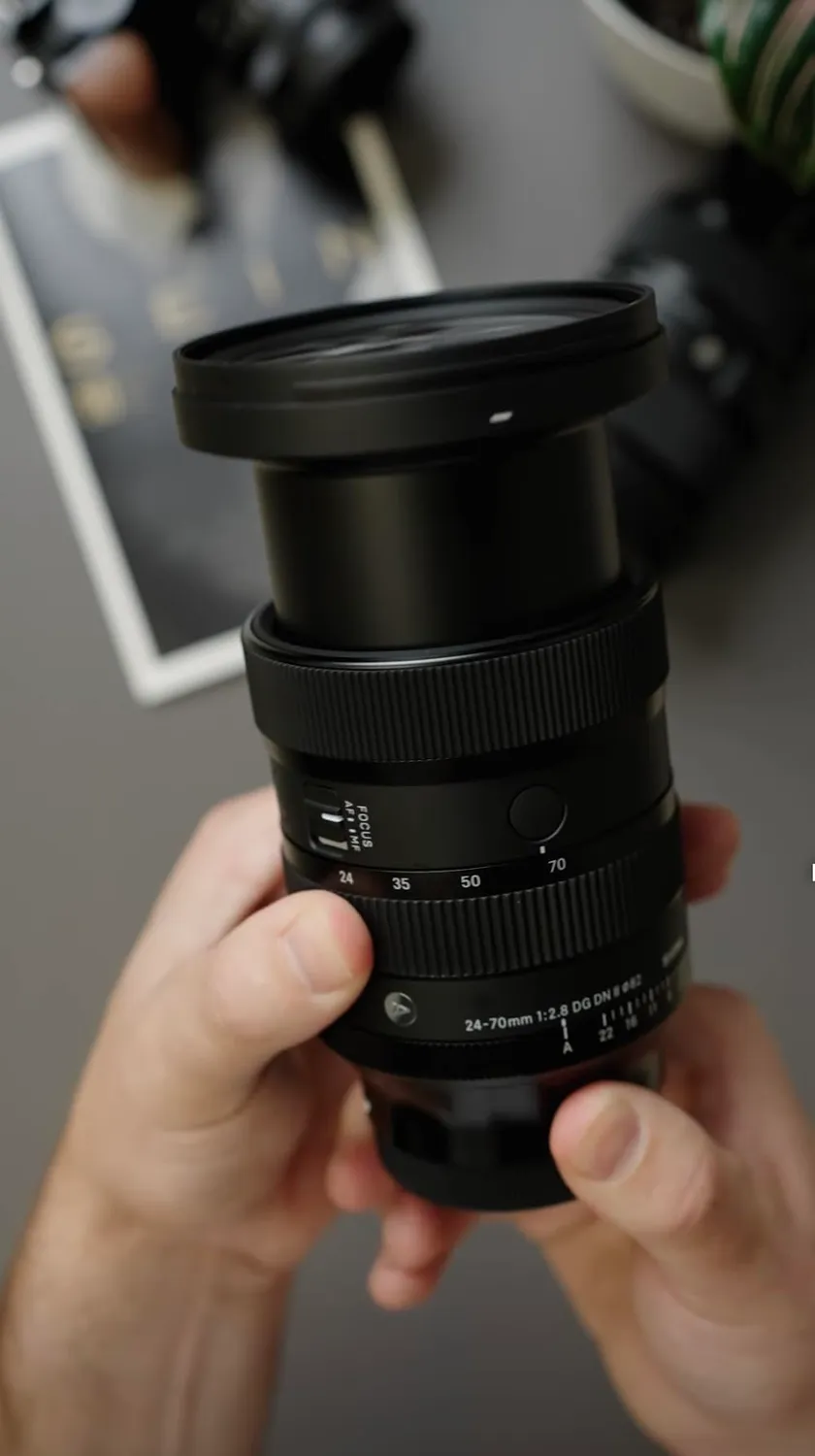 Sigma 24-70mm F2.8 DG DN II obiettivo Sony E luminoso