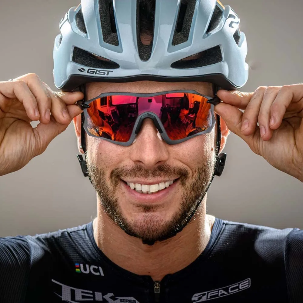 Gist Cycling Pack occhiali ciclismo nero lente