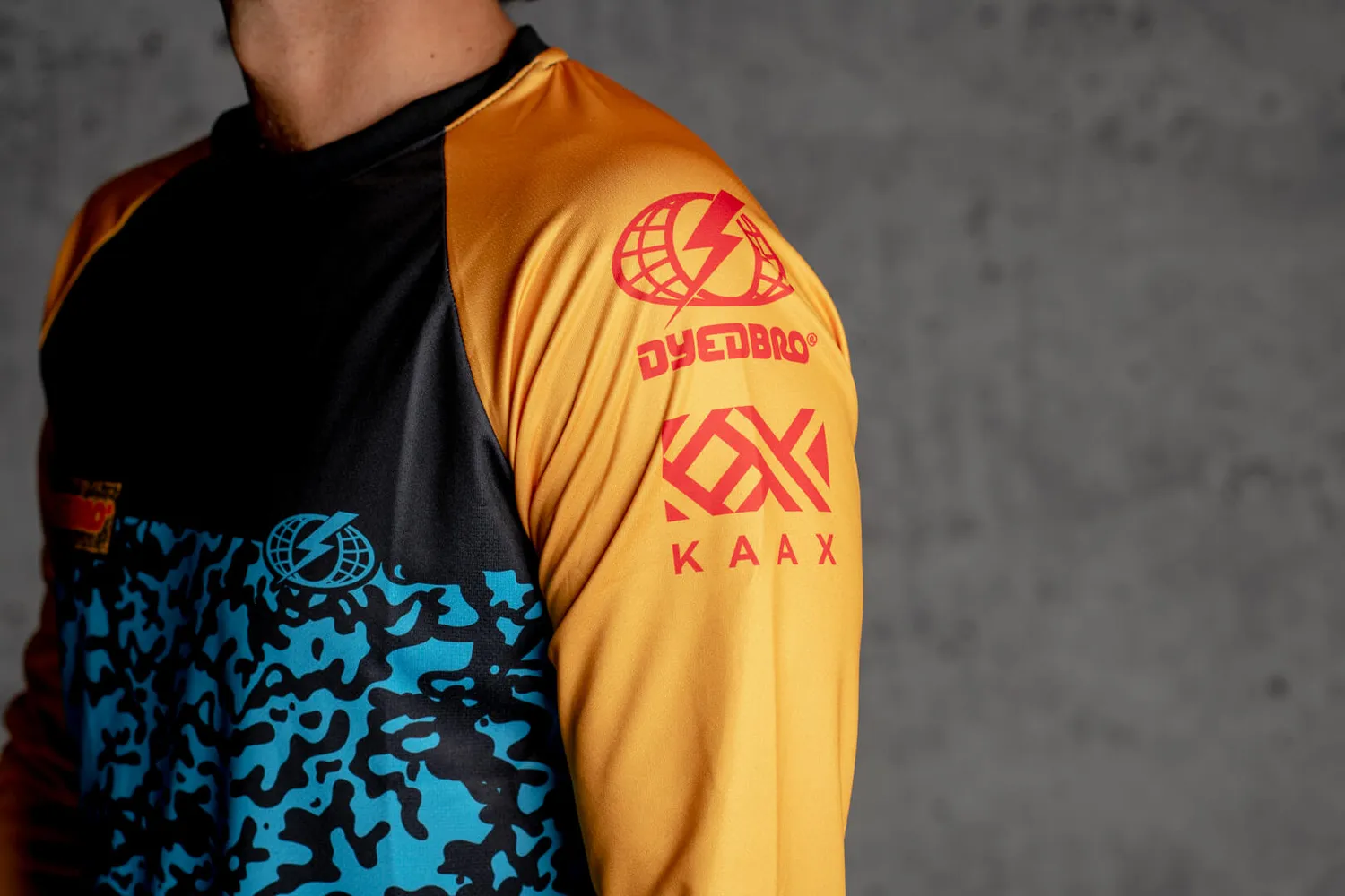 Dyedbro Ride Jersey L/S maglia manica lunga riciclata