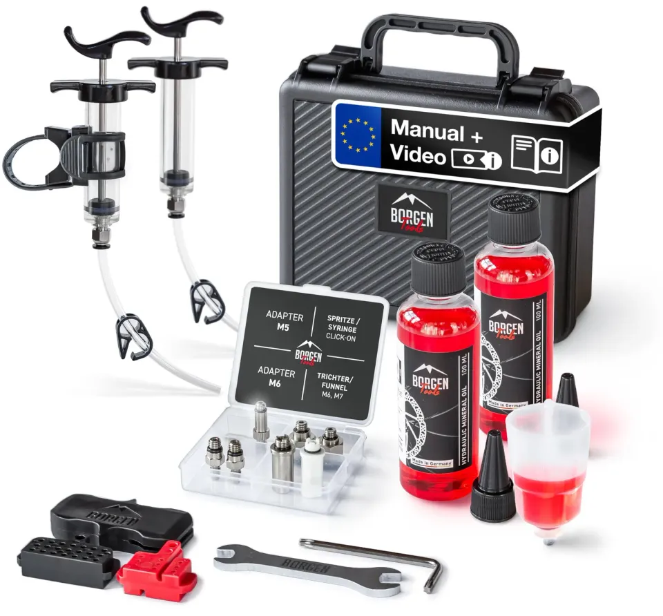 Borgen Pro kit spurgo freni disco Shimano 200 ml