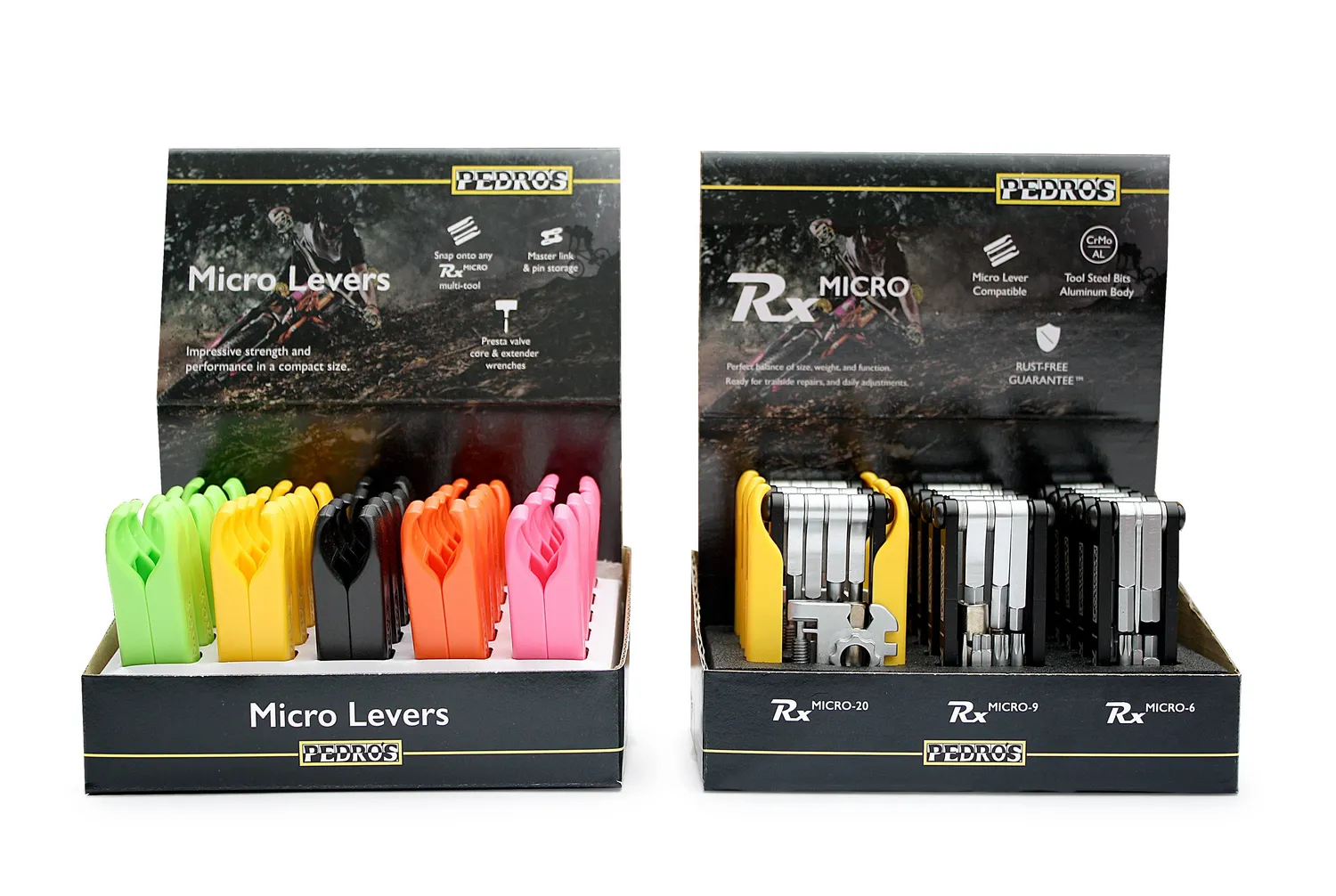 Pedro's Rx Micro Counter Display espositore multitool 12 pz