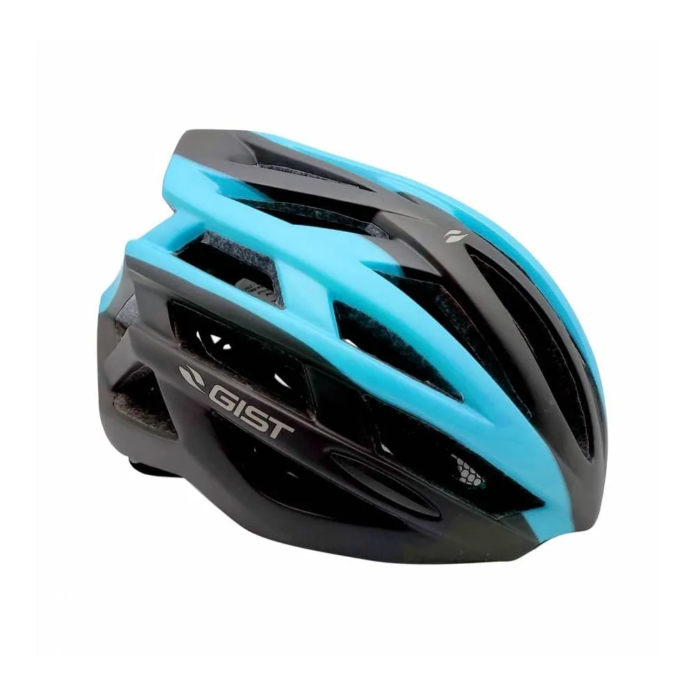 Gist Planet casco bici nero-lime 23 prese aria