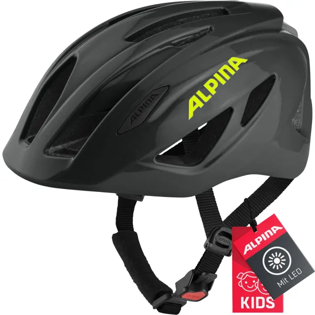 Alpina Pico Flash casco bici 50-55 black-neon