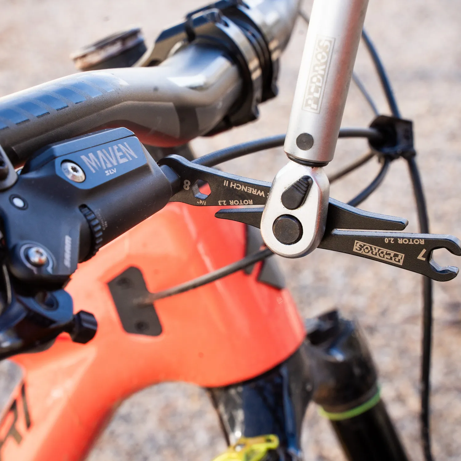 Pedro's Disc Wrench II chiave disco 7-8 mm acciaio