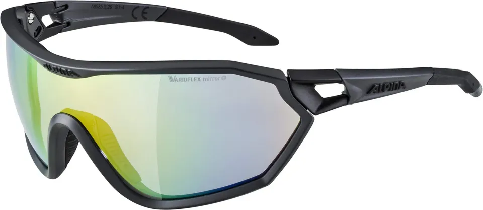 Alpina S-Way VLM+ occhiali sportivi fotocromatici specchiati
