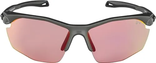 Alpina Twist Five HR QV occhiali sportivi cool-grey matt polarizzati