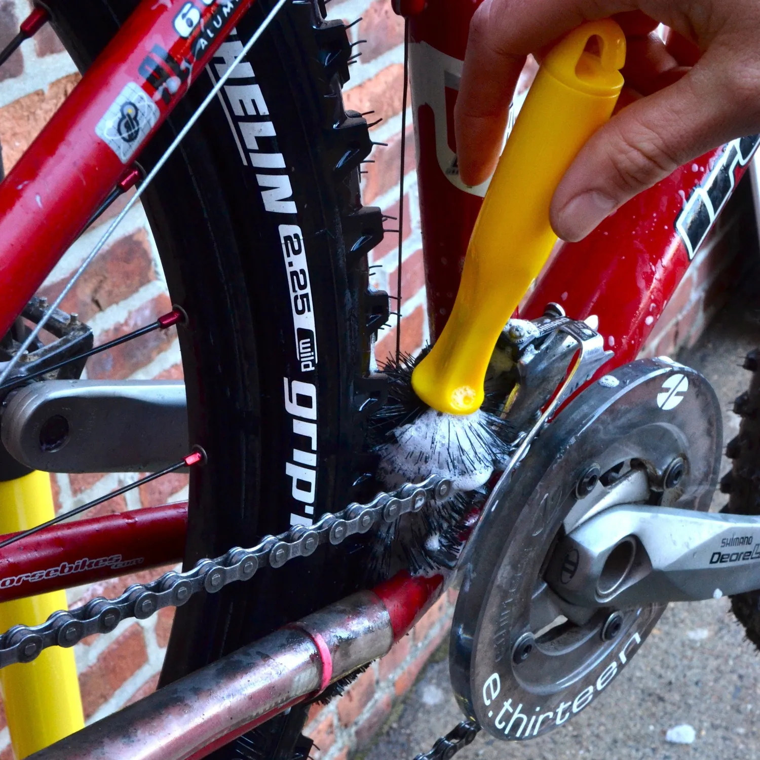 Pedro's Pro Brush Kit spazzole pulizia bici 4 pezzi