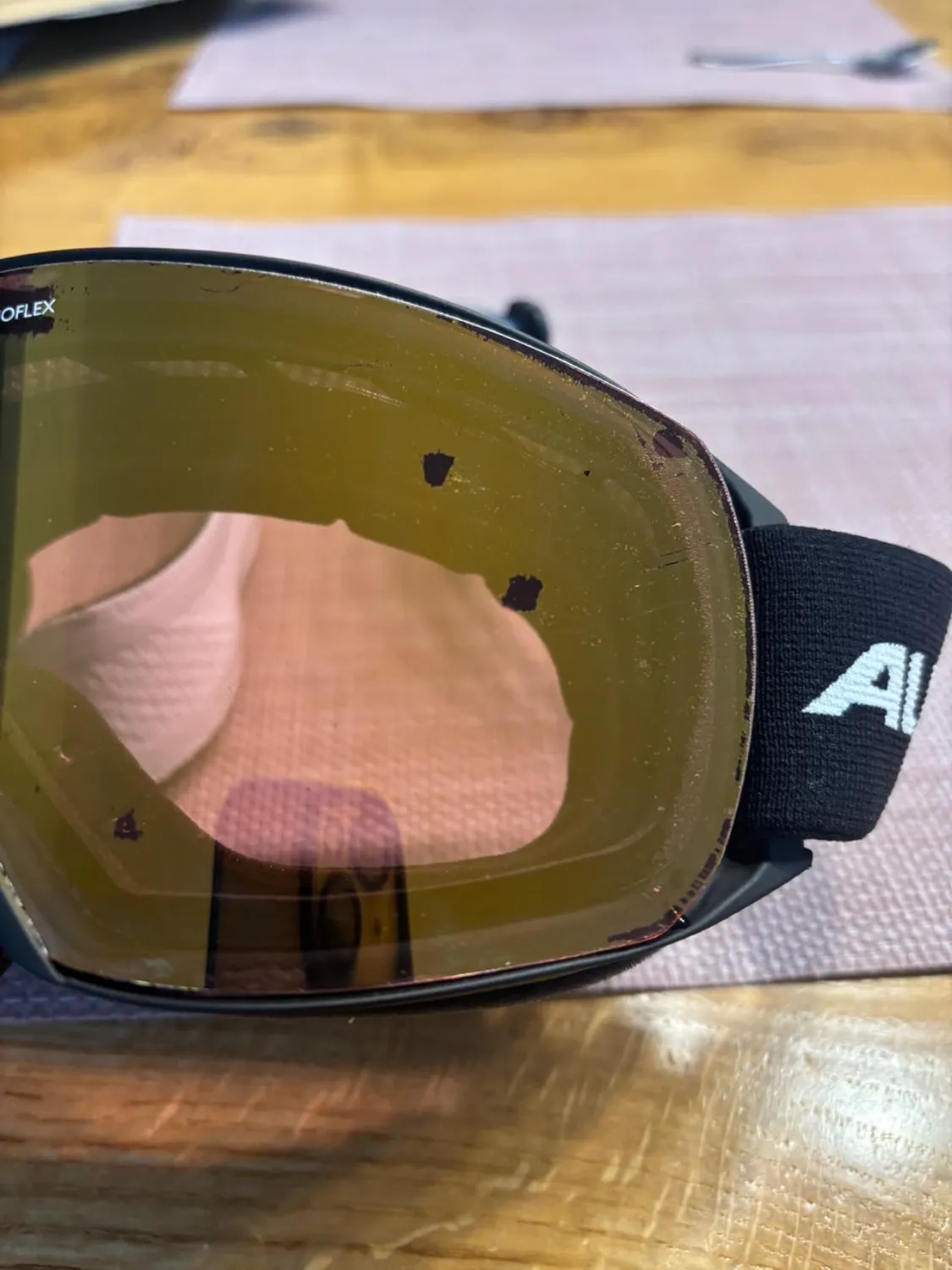 Alpina Nakiska QV maschera sci fotocromatica visi medi