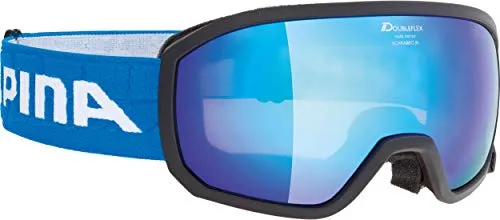 Alpina Sport Scarabeo maschera sci junior specchiata