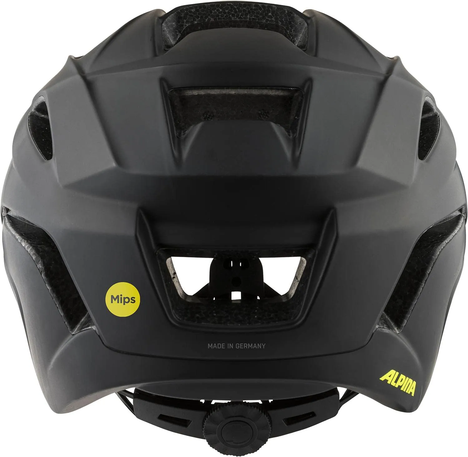 Alpina Stan MIPS casco bici 60-64 cm nero giallo