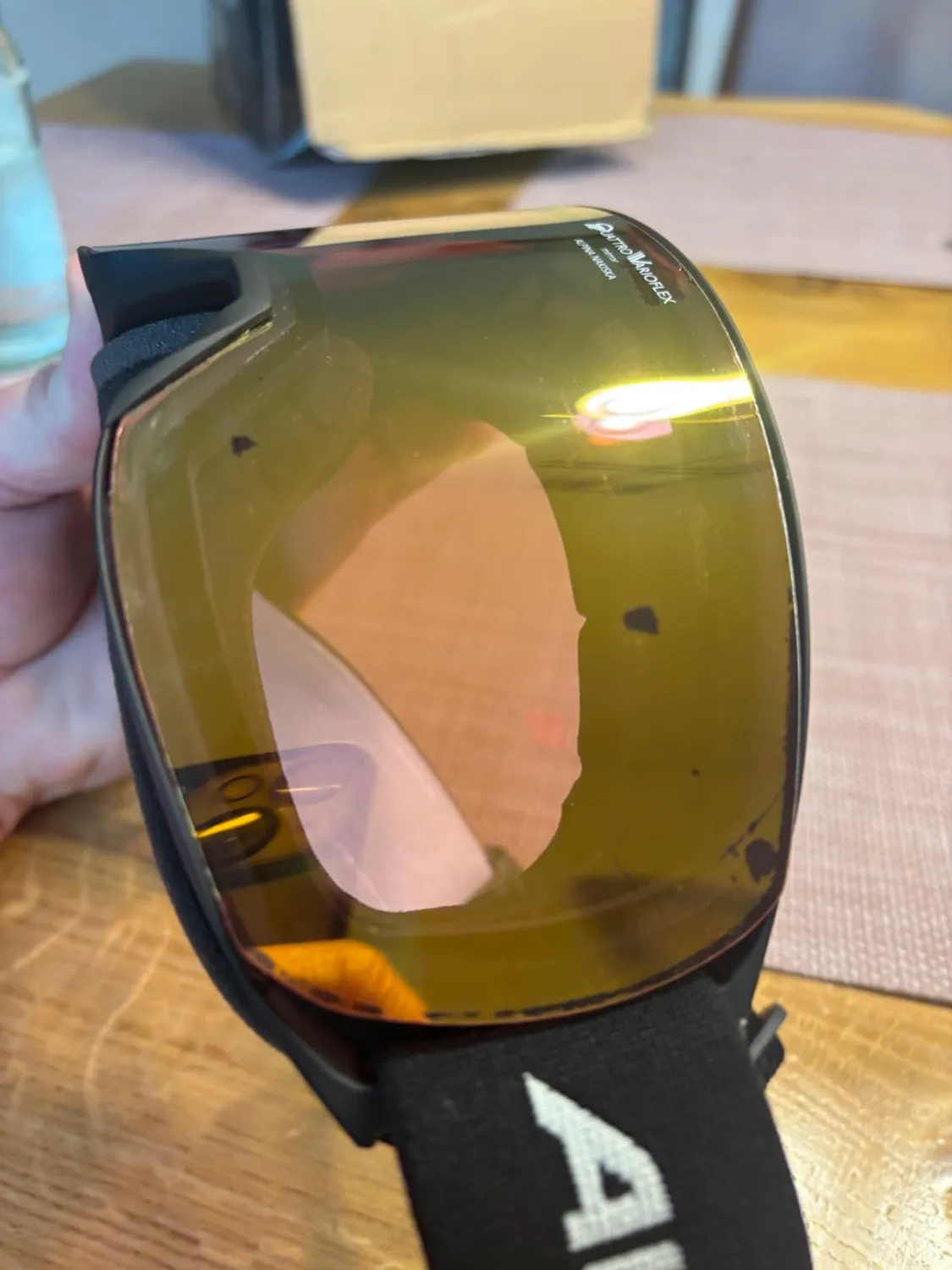 Alpina Nakiska QV maschera sci fotocromatica visi medi