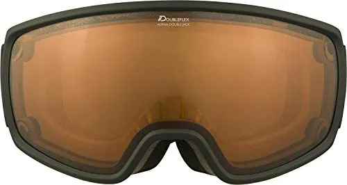 Alpina Double Jack Mag Q-Lite maschera sci black matt