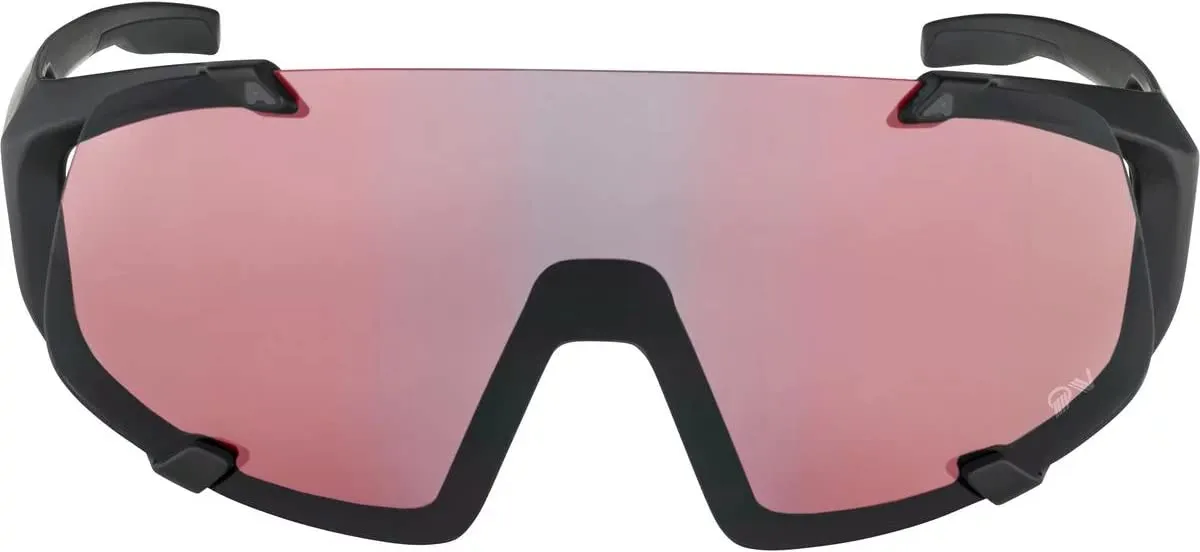 Alpina Hawkeye occhiali sportivi black matt