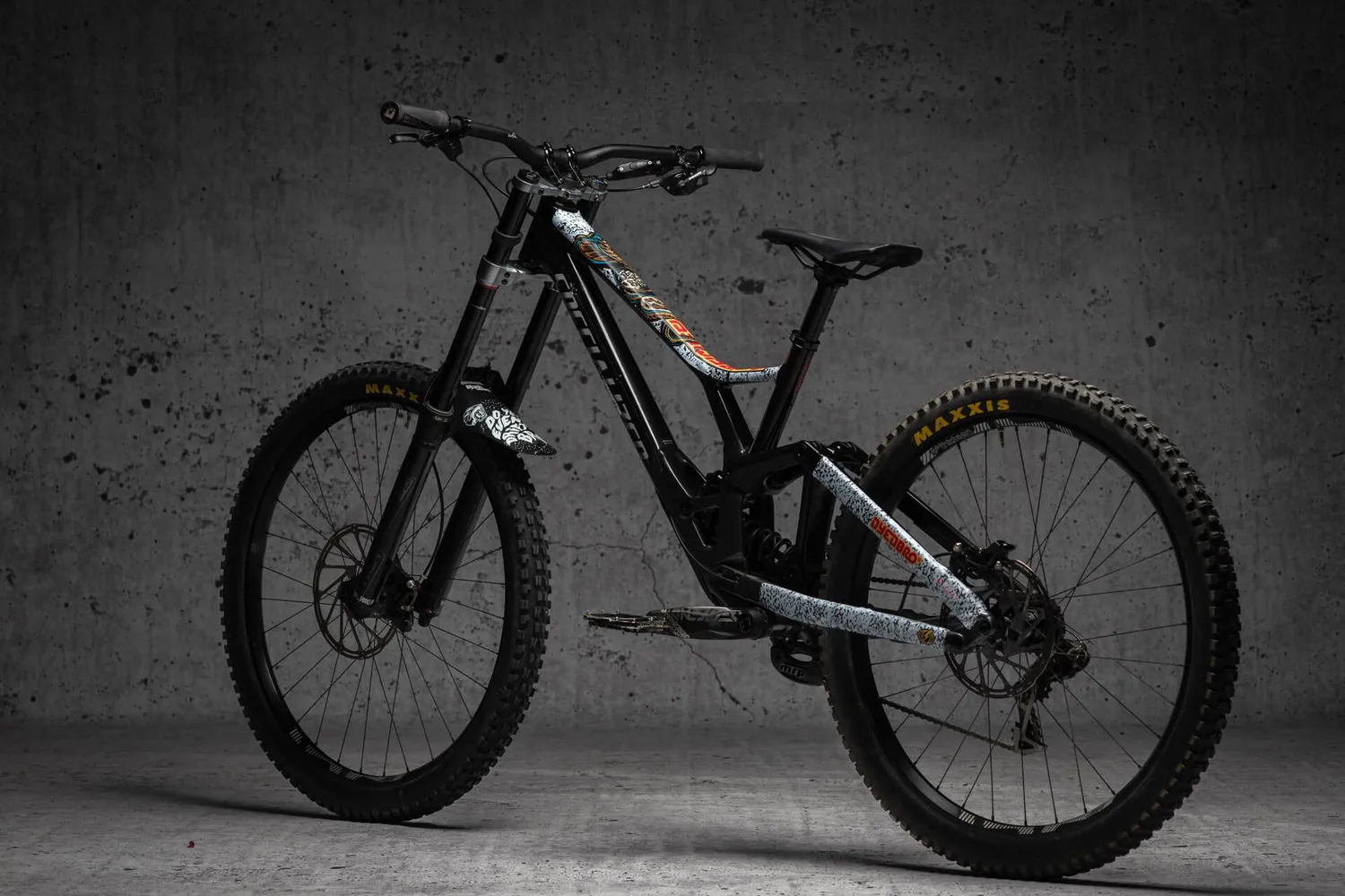Dyedbro RRR protezione telaio MTB colorata opaca