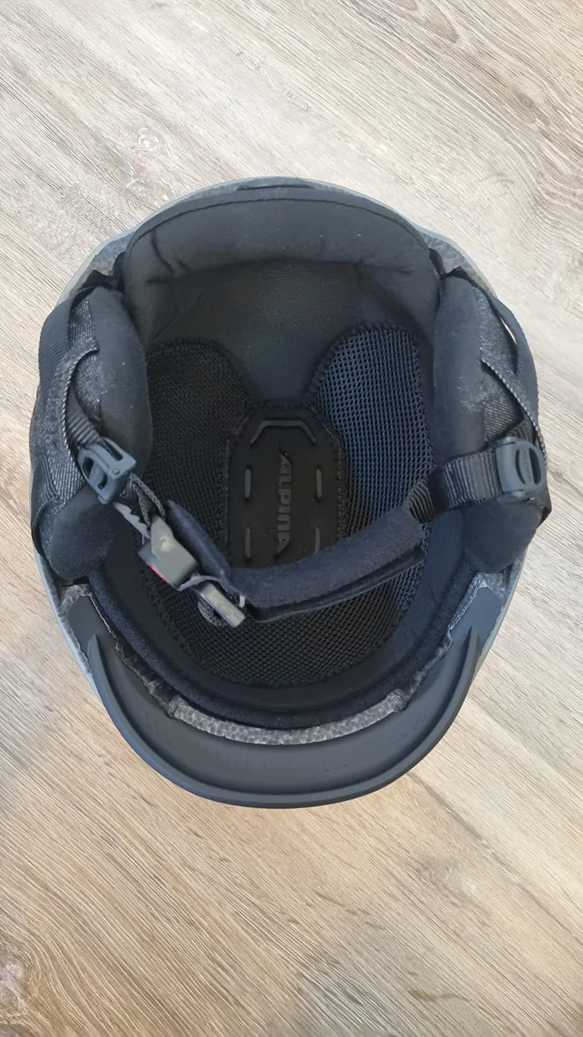 Alpina Grand casco sci adulto nero opaco M 54-57 UV