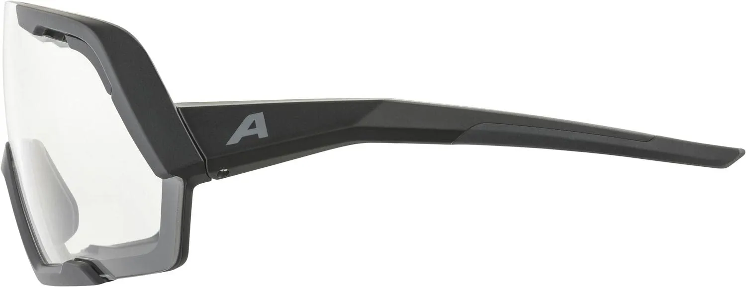 Alpina Rocket Bold occhiali sportivi black matt Q-Lite antiappann