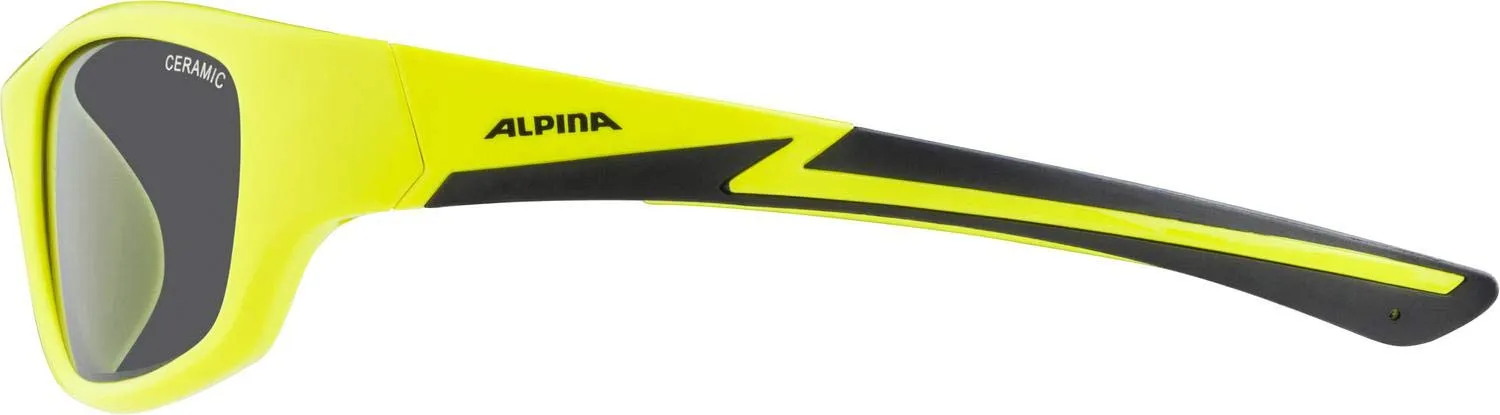Alpina Flexxy Youth C occhiali sole bimbi giallo infrangibili
