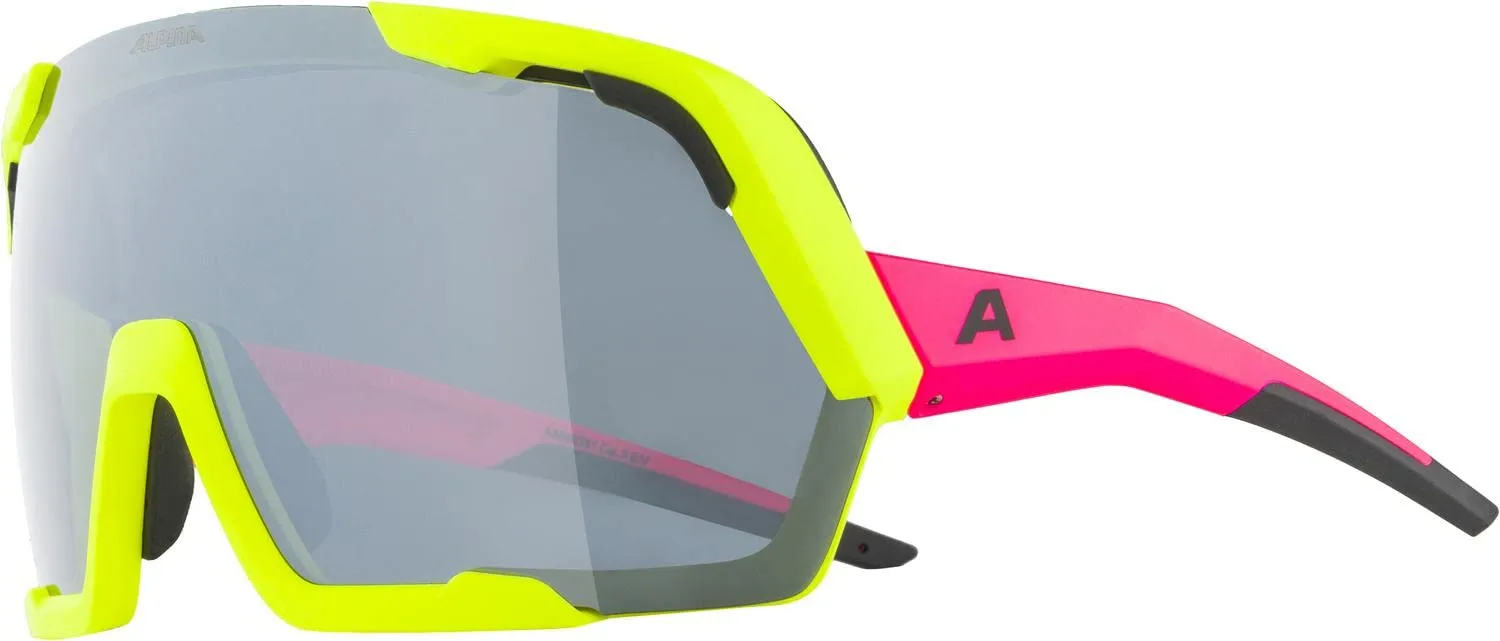 Alpina Rocket Bold occhiali ciclismo adulti lente Q-Lite