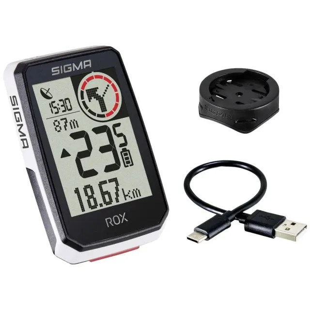 Sigma Rox 2.0 ciclocomputer GPS nero Top Mount navigazione