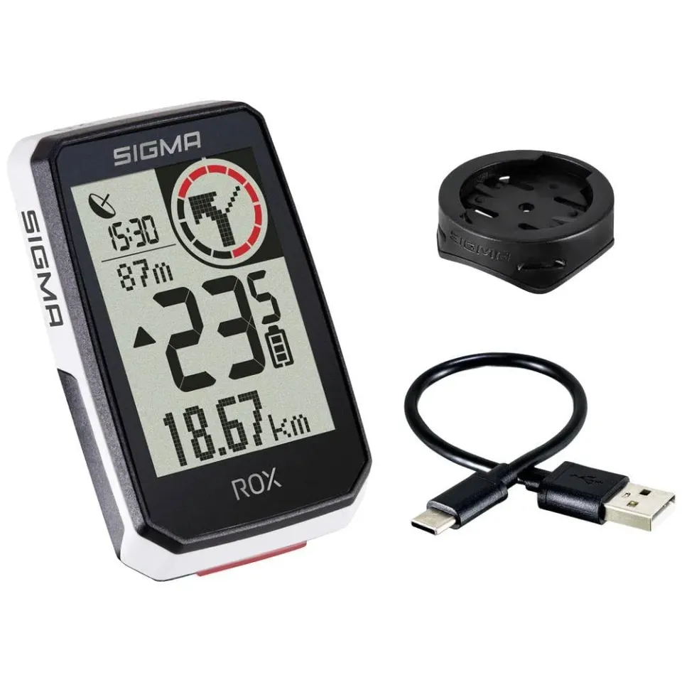Sigma Rox 2.0 ciclocomputer GPS nero Top Mount navigazione
