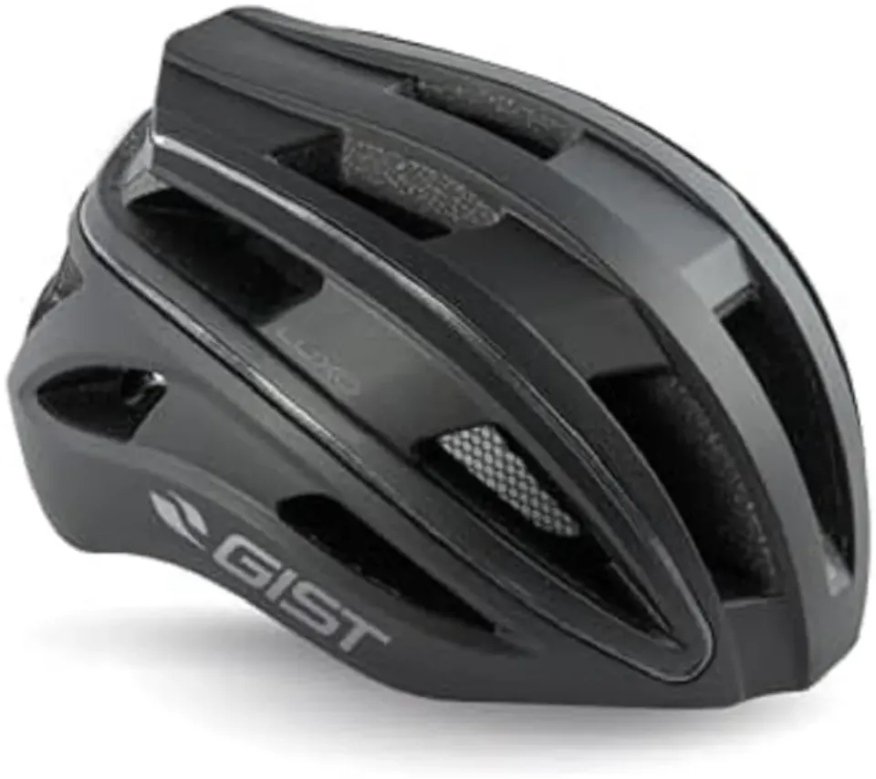 Gist Luxo casco bici bianco S/M con luce