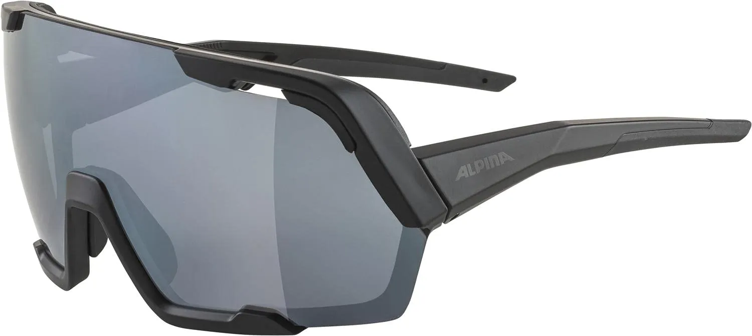 Alpina Rocket Bold occhiali sportivi black matt Q-Lite antiappann