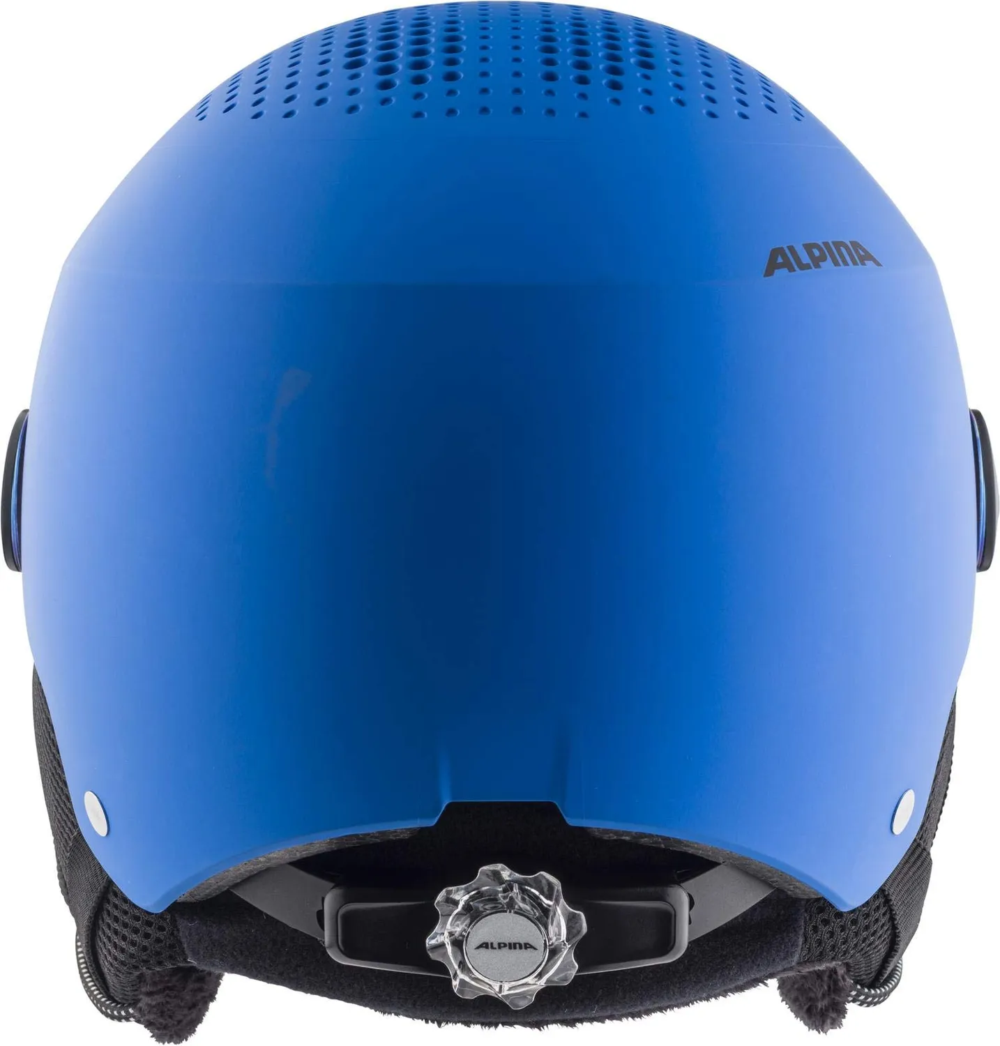 Alpina Zupo Visor Q-Lite casco sci bimbo blu 54-58 cm
