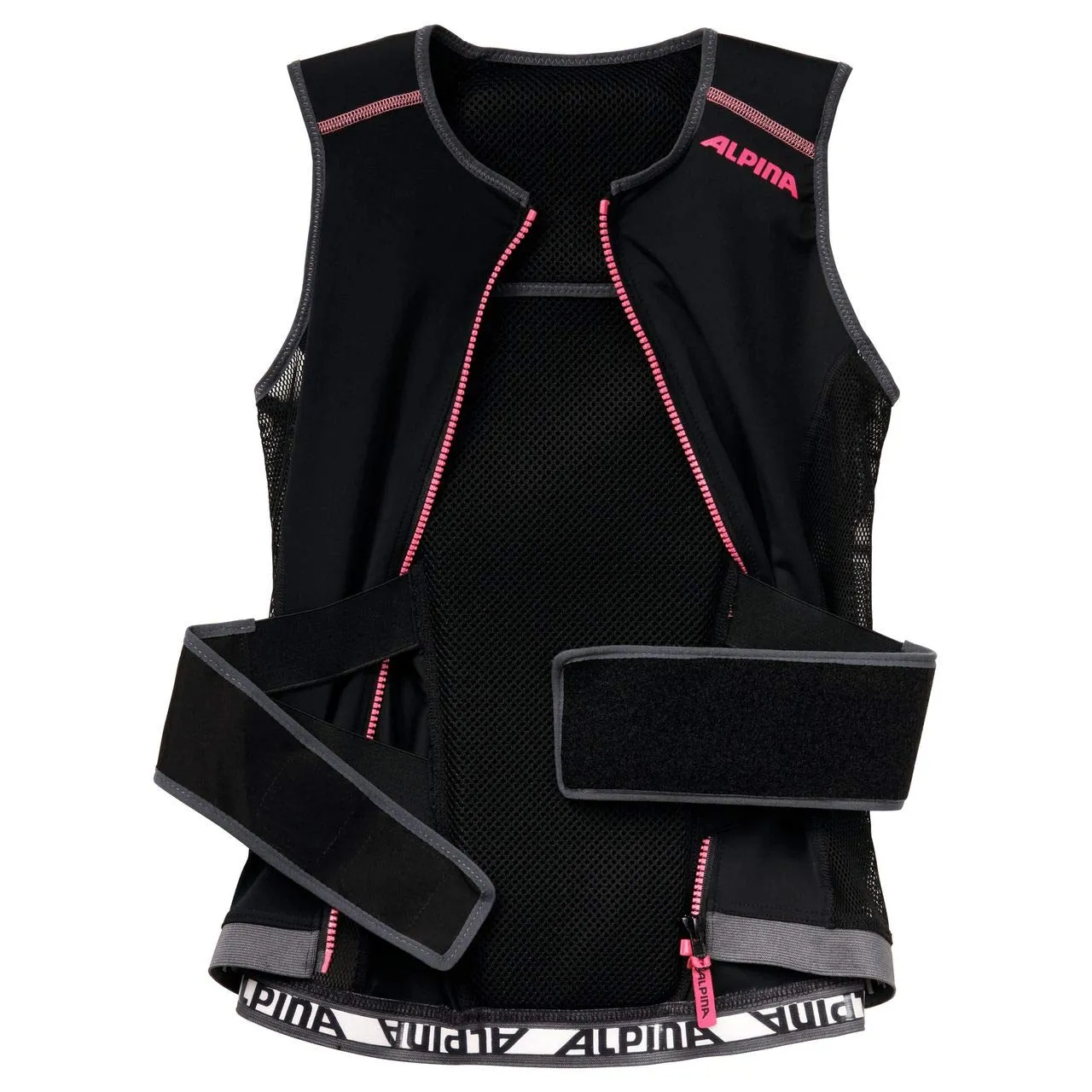 Alpina JSP 3.0 gilet protettivo bambina nero-blu paraschiena