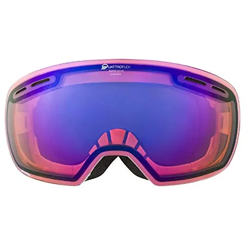 Alpina Granby QHM occhiali da sci specchiati Quattroflex