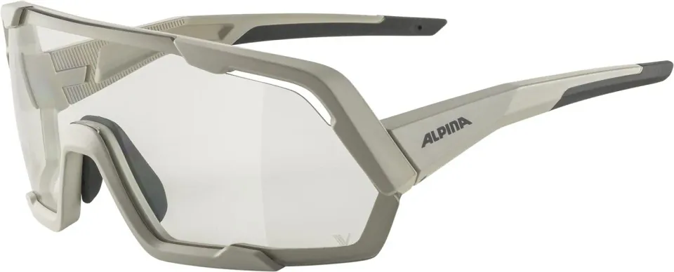 Alpina Rocket V occhiali sportivi cool-grey matt lente grande