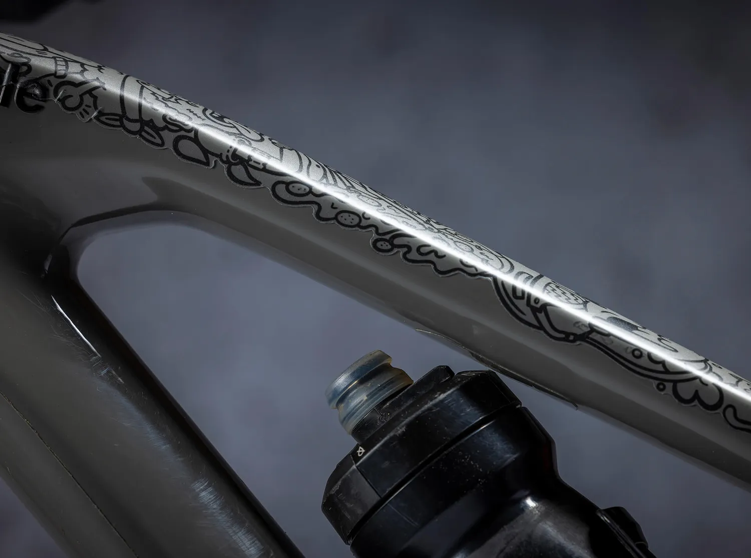 Dyedbro Juay pellicola telaio mtb colorata grafica street opaca
