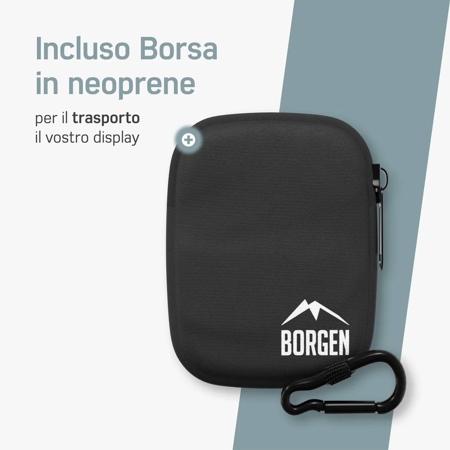 Borgen Protezione Display Bosch Intuvia 100 cover e tasca