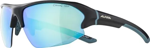 Alpina Lyron CMB occhiali sportivi black matt-blue infrarossi