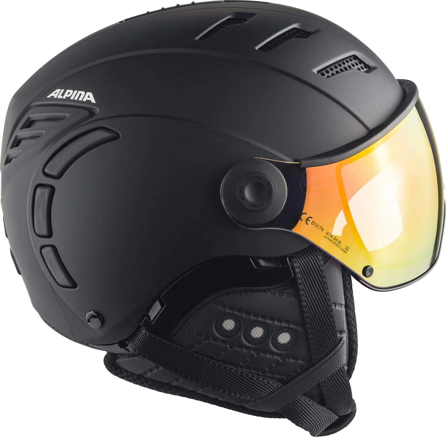 Alpina Jump 2.0 QVM casco sci con visiera fotocromatica