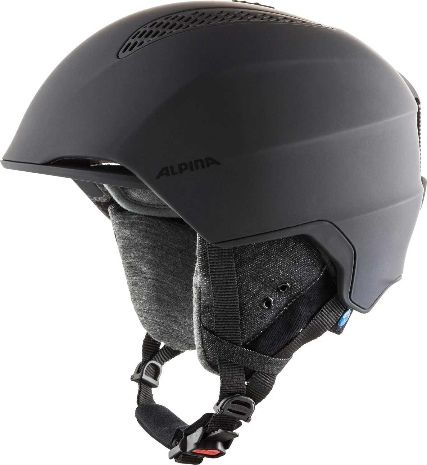 Alpina Grand Lavalan casco sci 57-61 cm grigio lana