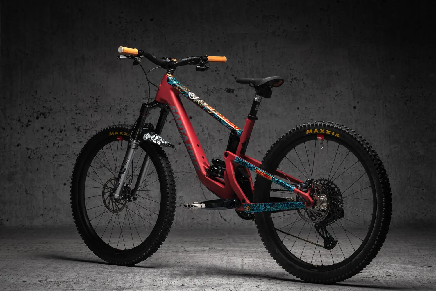 Dyedbro RRR protezione telaio MTB colorata opaca