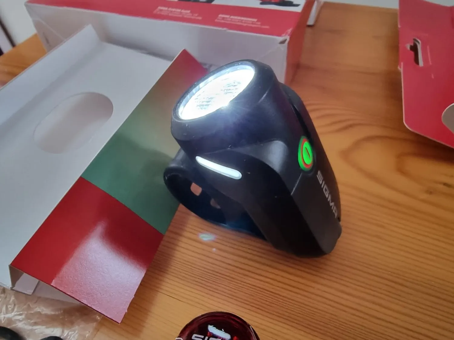 Sigma Aura 35 + Nugget II kit luci bici ricaricabile