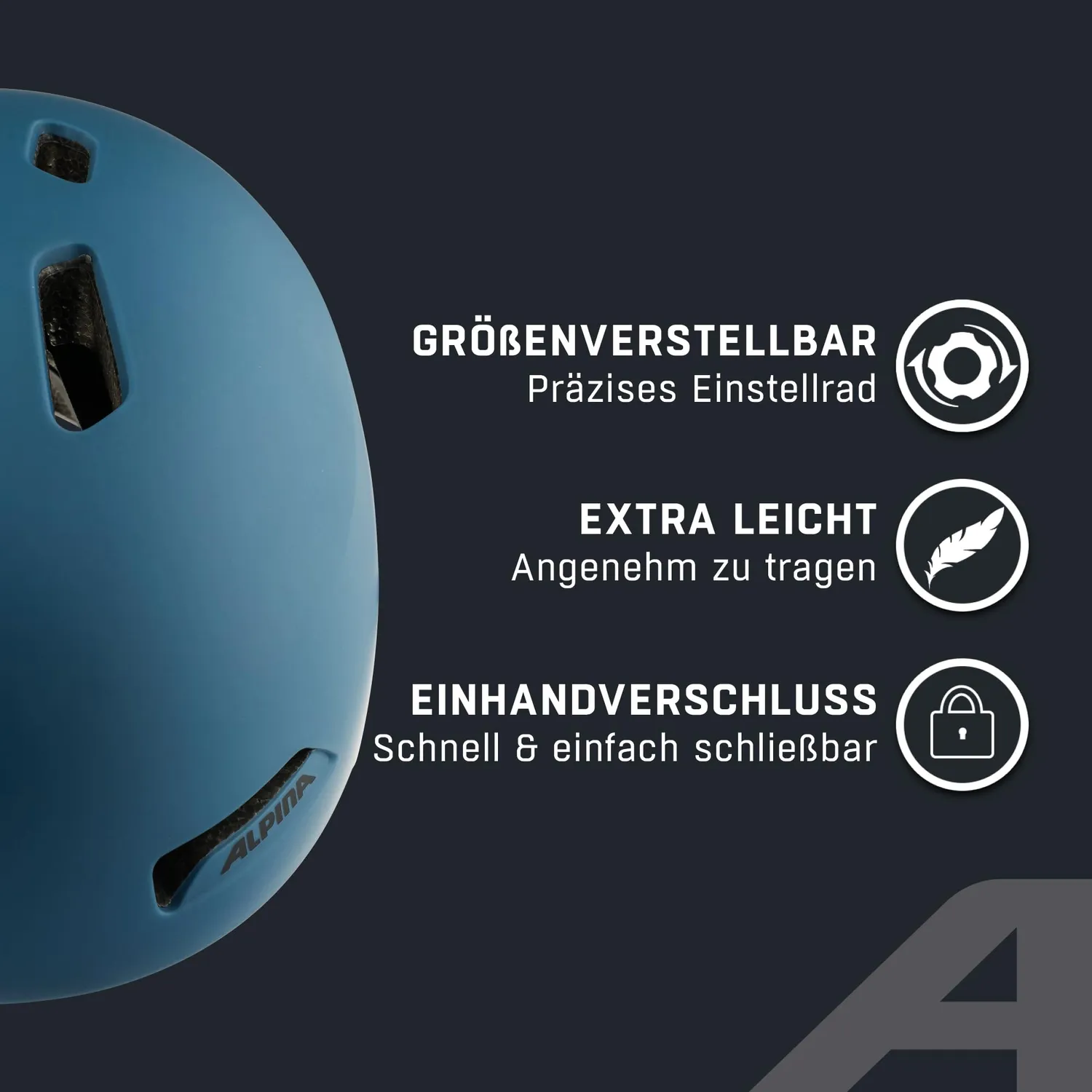 Alpina Haarlem casco bici 57-61 cm coffee-grey matt