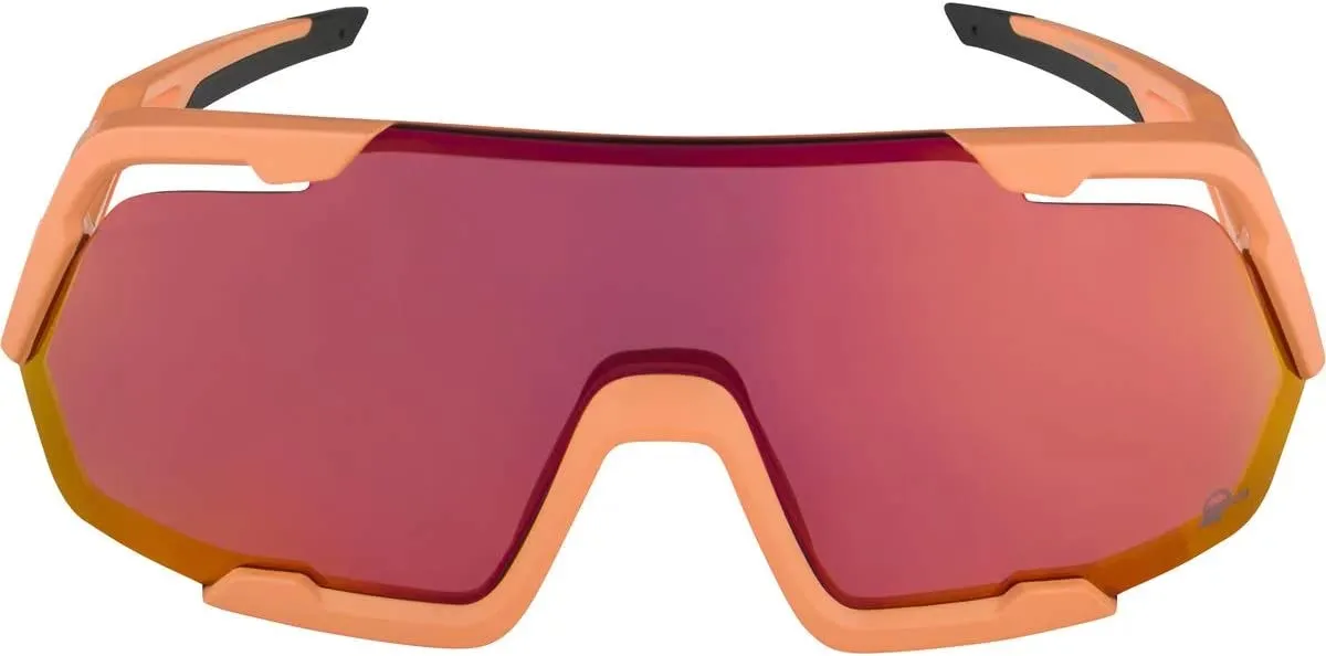 Alpina Rocket Q-Lite Occhiali Sportivi Peach Matt