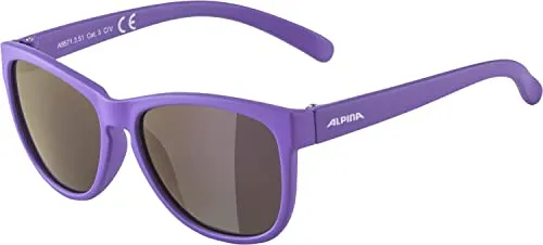Alpina Luzy occhiali sole bimbi purple matt UV infrangibili