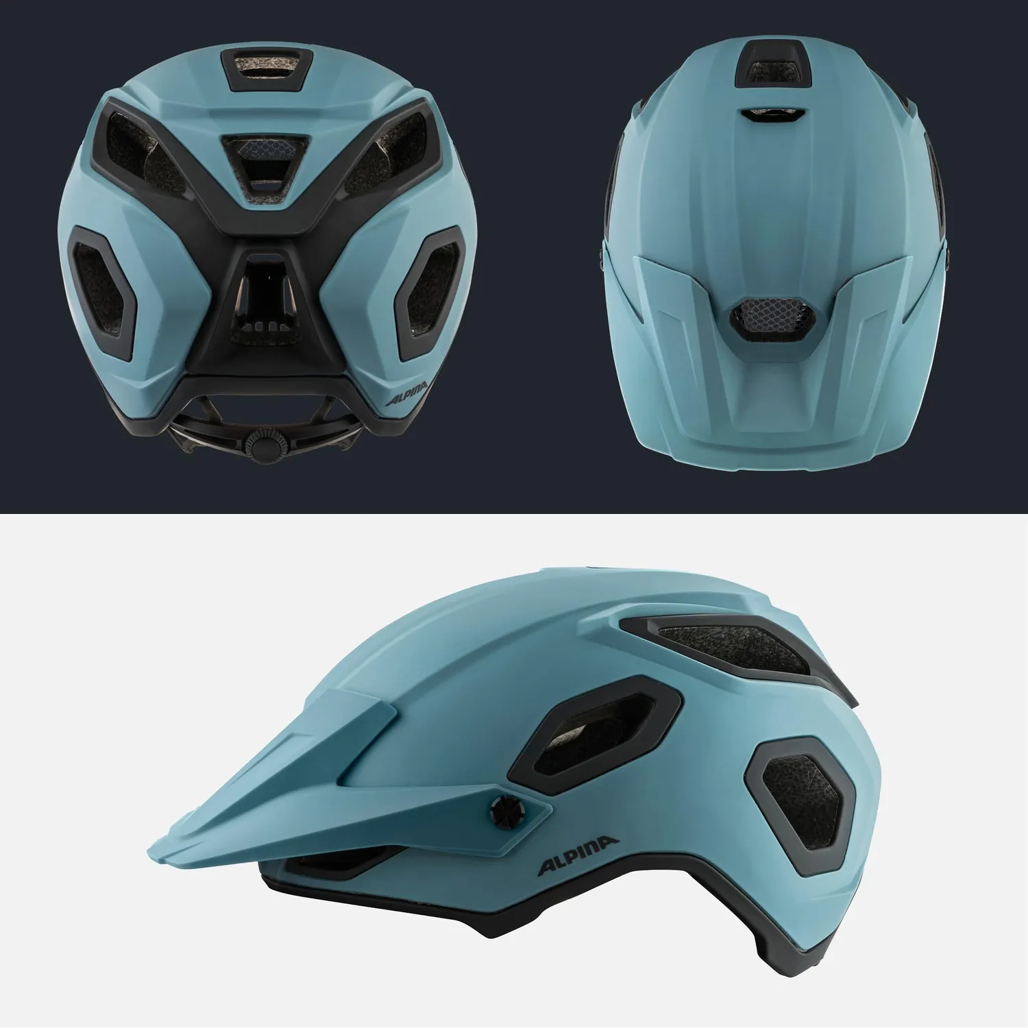 Alpina Comox casco mtb enduro dirtblue matt 52-57 cm