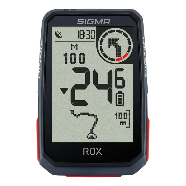 Sigma Rox 4.0 Black ciclocomputer GPS bici con altimetro