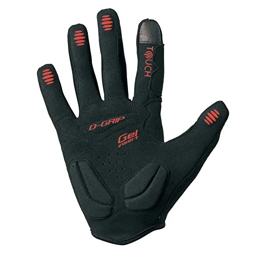 Gist Cycling Hero guanti MTB XS rossi in gel
