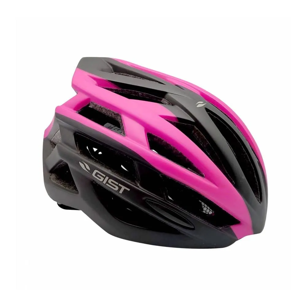 Gist Planet casco bici nero-lime 23 prese aria