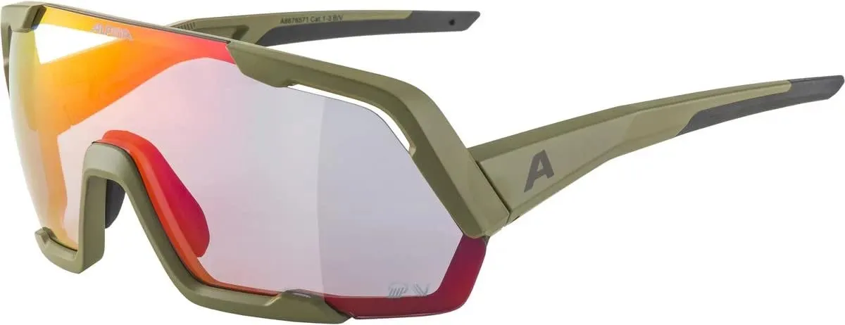 Alpina Rocket QV occhiali cool-grey matt enduro