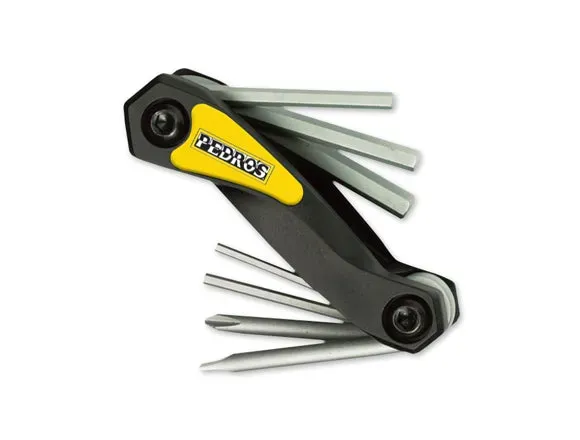 Pedro's Folding Hex Set multiutensile 7 funzioni