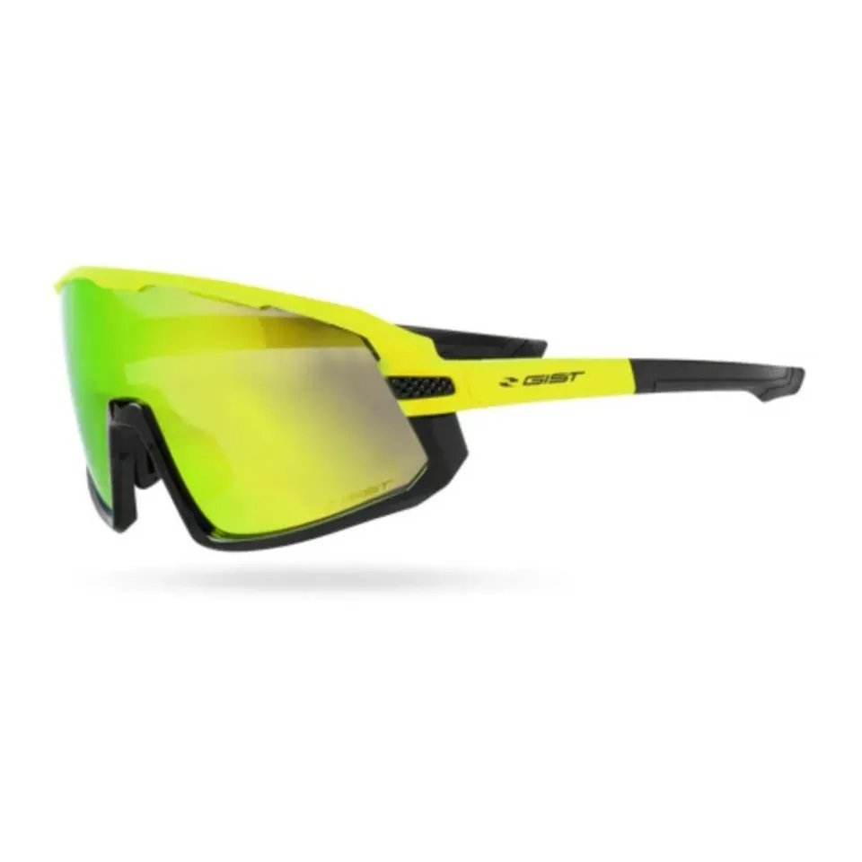 Gist Next occhiali ciclismo giallo fluo 33 g