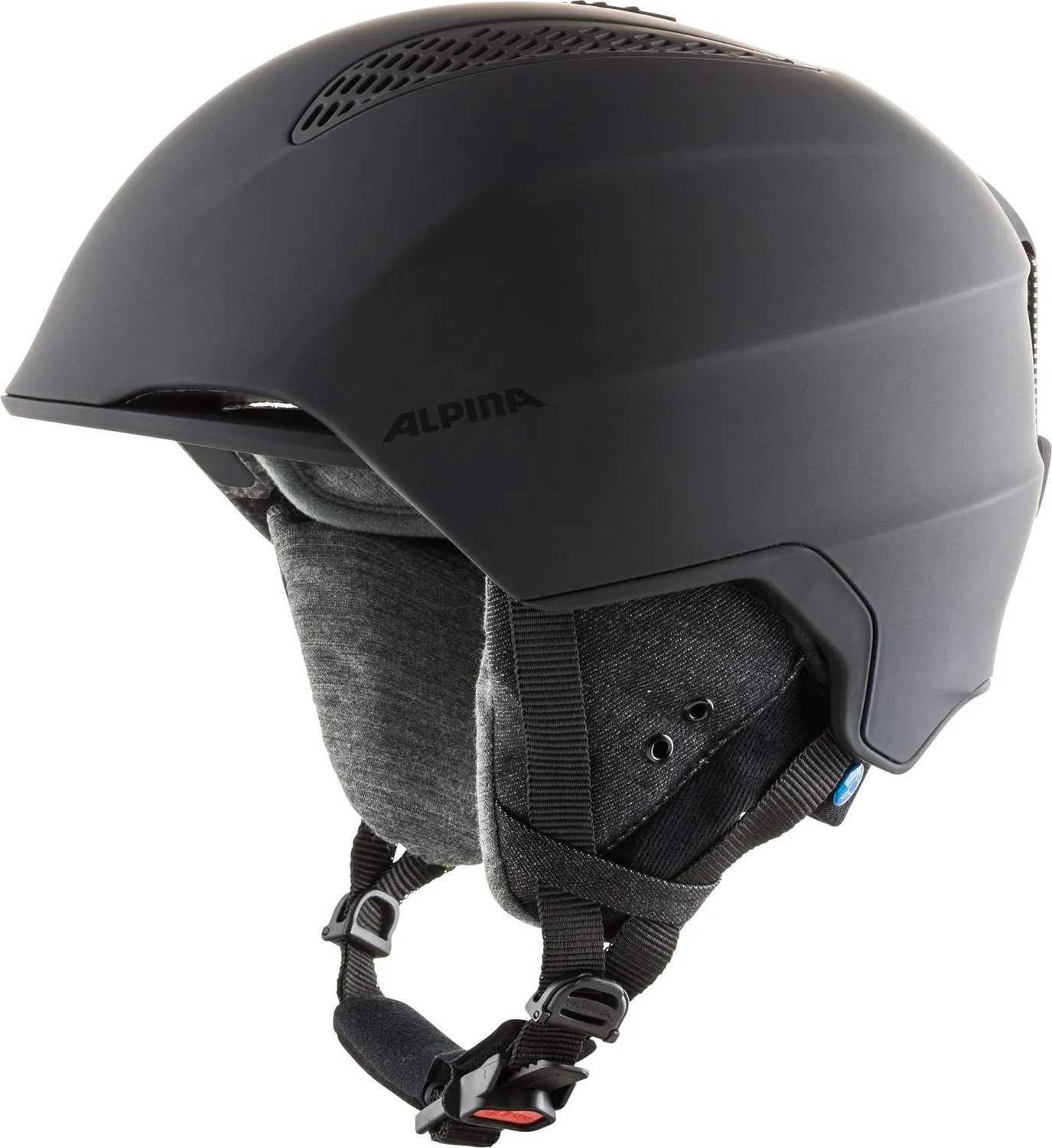 Alpina Grand Lavalan casco sci 57-61 cm grigio lana