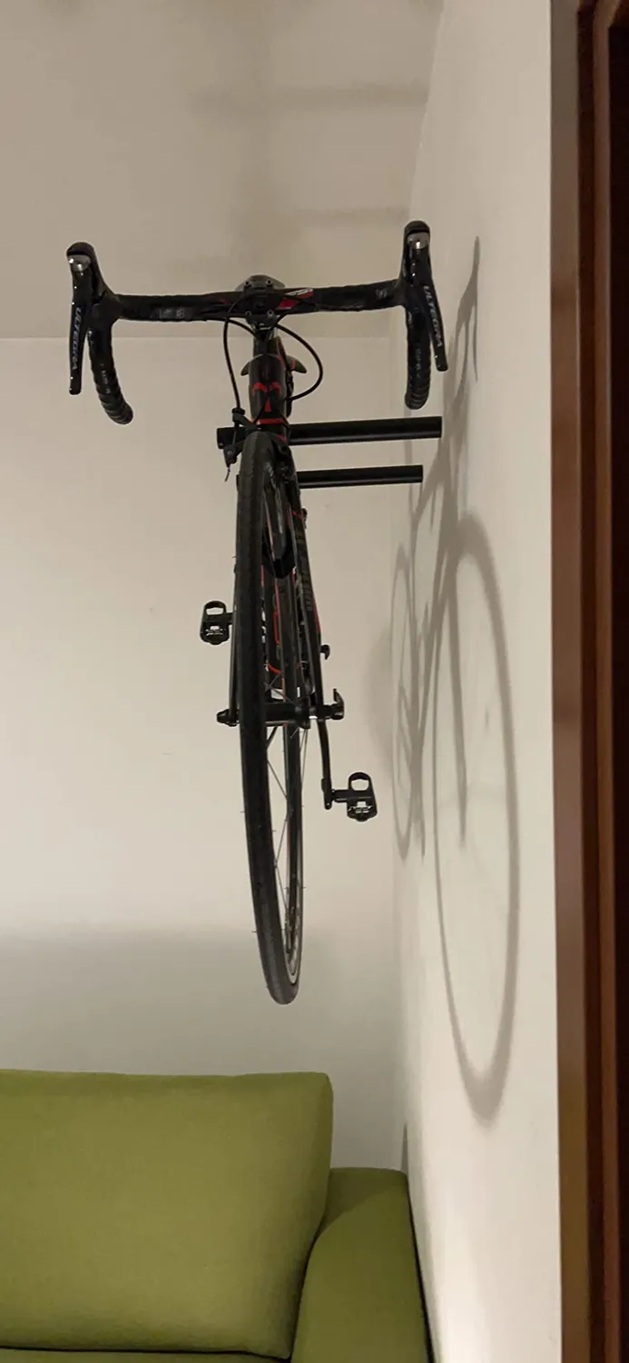 Borgen supporto bici parete legno nero 27 cm